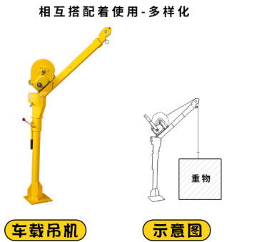 手動絞盤和吊運機搭配干活不累